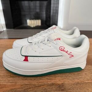 Size 12 - Patrick Ewing Athletics Orion Low - White/Red/Green - (1RBE005-470)